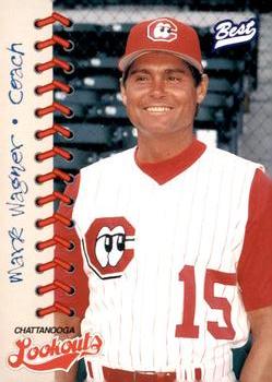 1997 Best Chattanooga Lookouts #3 Mark Wagner Front
