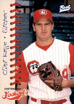 1997 Best Chattanooga Lookouts #13 Clint Koppe Front
