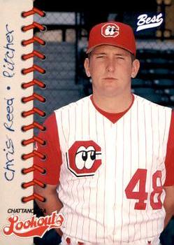 1997 Best Chattanooga Lookouts #21 Chris Reed Front