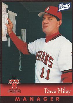 1997 Best Indianapolis Indians #1 Dave Miley Front
