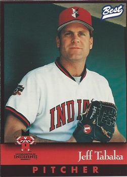 1997 Best Indianapolis Indians #23 Jeff Tabaka Front
