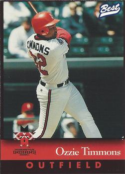 1997 Best Indianapolis Indians #24 Ozzie Timmons Front