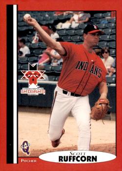 1998 Blueline Q-Cards Indianapolis Indians #16 Scott Ruffcorn Front