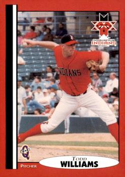 1998 Blueline Q-Cards Indianapolis Indians #18 Todd Williams Front