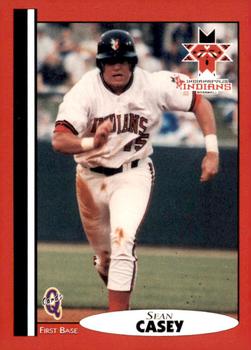 1998 Blueline Q-Cards Indianapolis Indians #23 Sean Casey Front