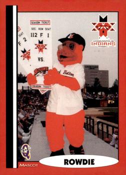 1998 Blueline Q-Cards Indianapolis Indians #35 Rowdie Front