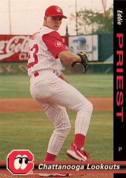 1998 Grandstand Chattanooga Lookouts #NNO Eddie Priest Front