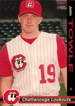 1998 Grandstand Chattanooga Lookouts #NNO Justin Towle Front