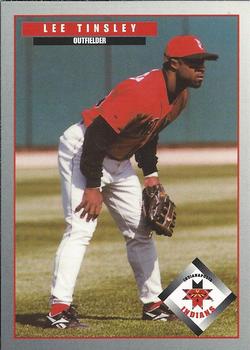 1999 Blueline Indianapolis Indians #26 Lee Tinsley Front