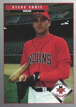 1999 Blueline Indianapolis Indians #11 Steve Eddie Front
