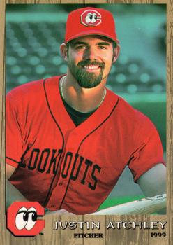 1999 Grandstand Chattanooga Lookouts #NNO Justin Atchley Front