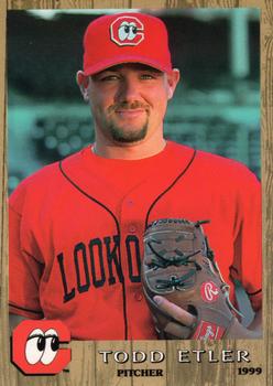 1999 Grandstand Chattanooga Lookouts #NNO Todd Etler Front