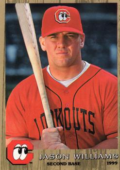 1999 Grandstand Chattanooga Lookouts #NNO Jason Williams Front
