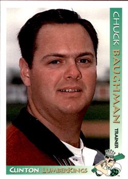 1999 Grandstand Clinton LumberKings #NNO Chuck Baughman Front