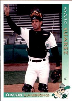 1999 Grandstand Clinton LumberKings #NNO Marc Suarez Front