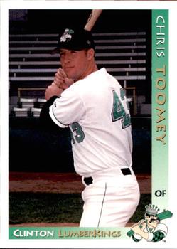 1999 Grandstand Clinton LumberKings #NNO Chris Toomey Front