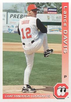 2000 Grandstand Chattanooga Lookouts #NNO Lance Davis Front