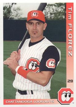 2000 Grandstand Chattanooga Lookouts #NNO Tim Florez Front
