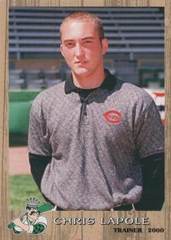 2000 Grandstand Clinton LumberKings #NNO Chris Lapole Front