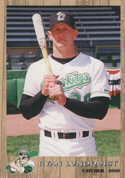 2000 Grandstand Clinton LumberKings #NNO Ryan Lundquist Front