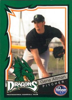 2000 Kroger Dayton Dragons #5 Gene Altman Front