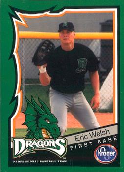 2000 Kroger Dayton Dragons #11 Eric Welsh Front
