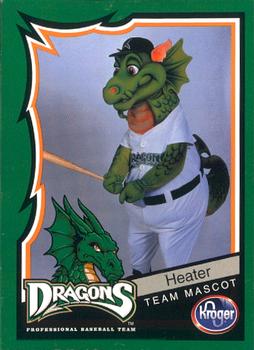 2000 Kroger Dayton Dragons #30 Heater Front