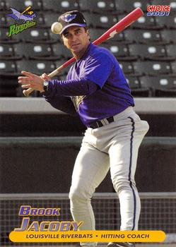 2001 Choice Louisville RiverBats #33 Brook Jacoby Front