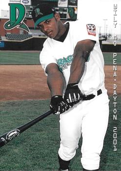 2001 Grandstand Dayton Dragons #NNO Wily Mo Pena Front