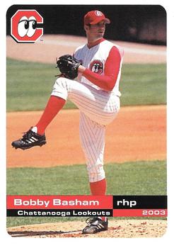 2003 Grandstand Chattanooga Lookouts #NNO Bobby Basham Front