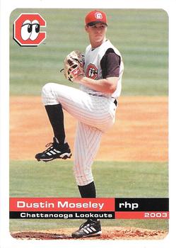 2003 Grandstand Chattanooga Lookouts #NNO Dustin Moseley Front