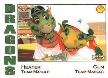 2003 MultiAd Dayton Dragons #21 Heater / Gem Front