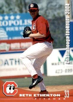 2004 Grandstand Chattanooga Lookouts #NNO Seth Etherton Front