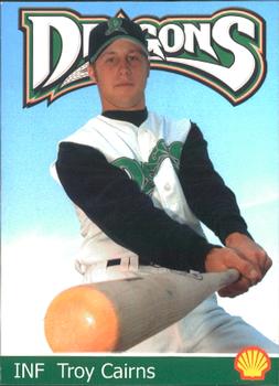 2004 MultiAd Dayton Dragons #3 Troy Cairns Front