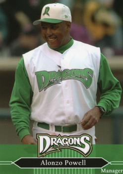 2005 MultiAd Dayton Dragons #21 Alonzo Powell Front
