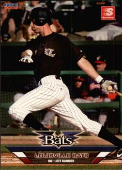 2006 Choice Louisville Bats #2 Jeff Bannon Front