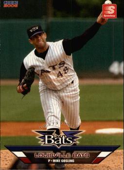 2006 Choice Louisville Bats #9 Mike Gosling Front
