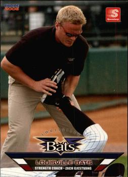 2006 Choice Louisville Bats #31 Zach Gjestvang Front