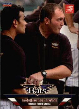 2006 Choice Louisville Bats #32 Chris Lapole Front