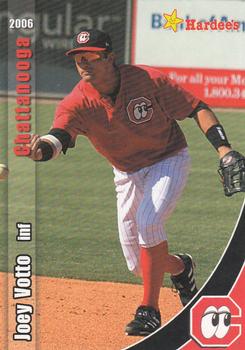 JOEY VOTTO 2006 TRISTAR PROSPECTS CARD #60 REDS/CHATTANOOGA LOOKOUTS ROOKIE 