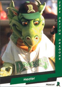 2006 MultiAd Dayton Dragons #34 Heater Front