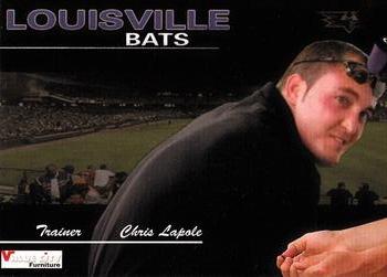 2007 Choice Louisville Bats #33 Chris Lapole Front