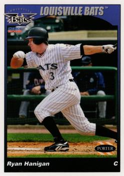 2008 Choice Louisville Bats #17 Ryan Hanigan Front