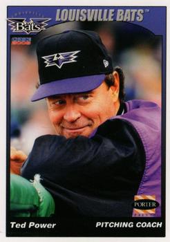 2008 Choice Louisville Bats #35 Ted Power Front