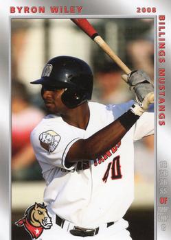 2008 Grandstand Billings Mustangs #NNO Byron Wiley Front