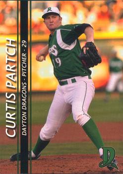 2009 Choice Dayton Dragons #6 Curtis Partch Front