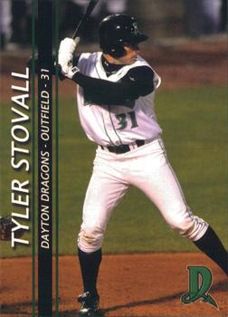 2009 Choice Dayton Dragons #9 Tyler Stovall Front