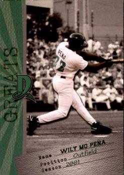 2009 Choice Dayton Dragons Greats #2 Wily Mo Pena Front