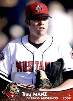 2009 Grandstand Billings Mustangs #NNO Trey Manz Front