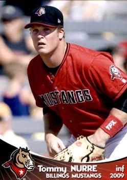 2009 Grandstand Billings Mustangs #NNO Tommy Nurre Front